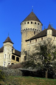 France, Haute-Savoie (74), Lovagny château de Montrottier