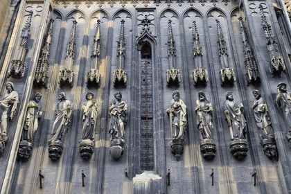 France, Haut-Rhin (68), Thann, la collégiale Saint-Thiebaut