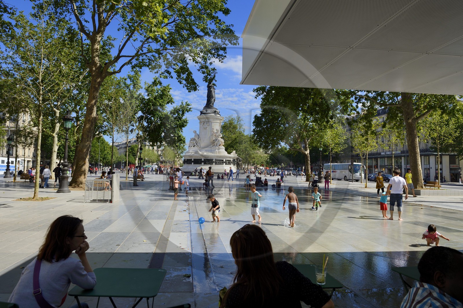 France, Paris (75), place de la République