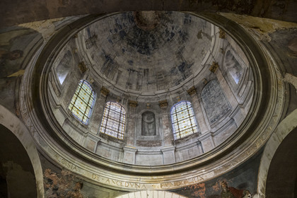 France, Vaucluse (84), Avignon, noviciat des jésuites Saint-Louis, la chapelle présente le plan d’une croix grecque surmontée d’un dome porté par un tambour (1620)