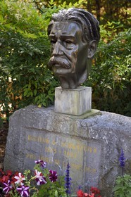 Principality of Monaco, Monaco, the Rock, Dr. Albert Schweitzer bust