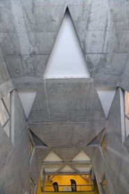 France, Var, Toulon, quartier Chalucet, central opening of the House of Creativity housing the Camondo Méditerranée School (Interior Architecture and Design)