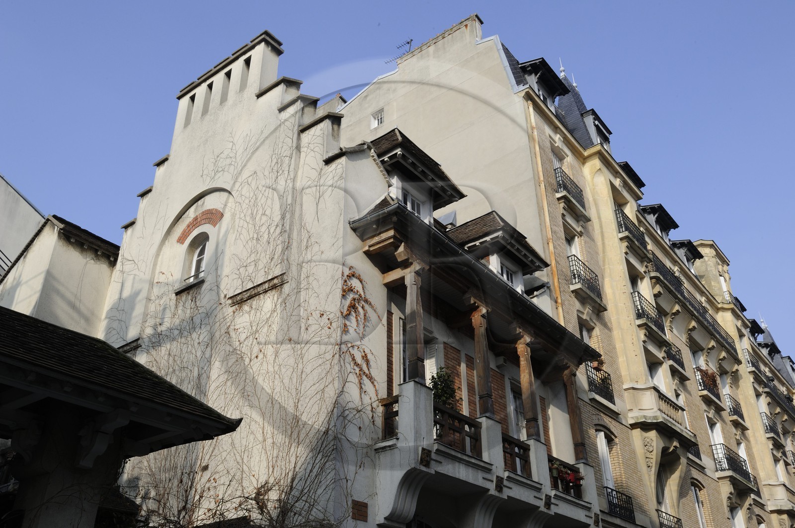 France, Val-de-Marne (94), Vincennes, villa au 26 Rue Louis-Besquel