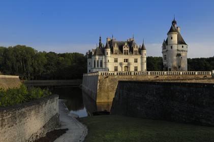 France, Indre-et-Loire (37), château de Chenonceau édifié de 1513 à 1521 de style Renaissance