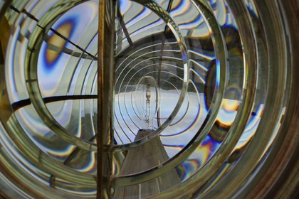 France, Var (83), Iles d'Hyères, parc national de Port Cros, Ile de Porquerolles, le phare de Porquerolles