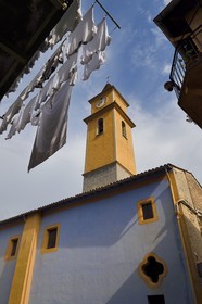 France, Alpes-Maritimes (06), vallée de la Bévéra, Sospel, chapelle Sainte-Croix des Pénitents blancs du XVIème siècle
