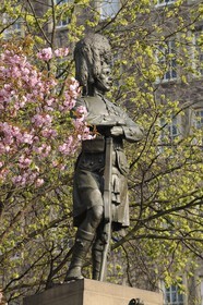 Royaume-Uni, Ecosse, Edimbourg, monument à la mémoire des soldats tombés en Afrique du Sud sur The Mound