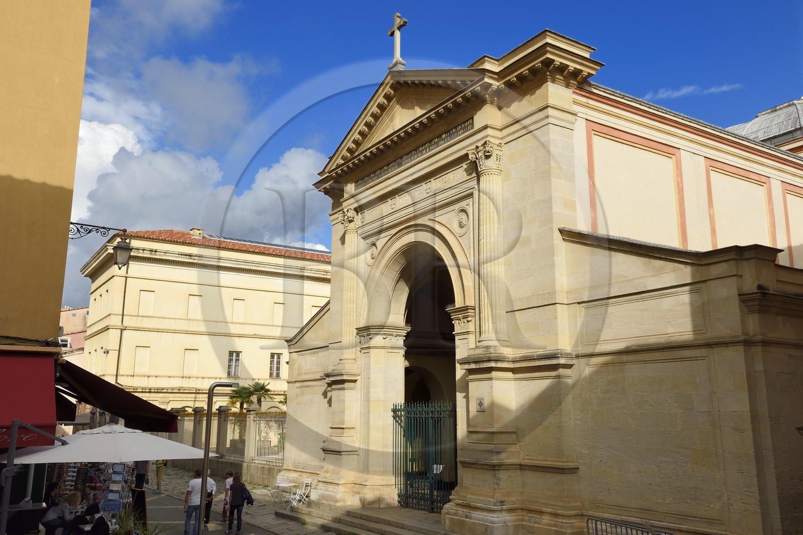 France, Corse-du-Sud (2A), Ajaccio, Palais Fesch, la chapelle impériale construite sous Napoléon III