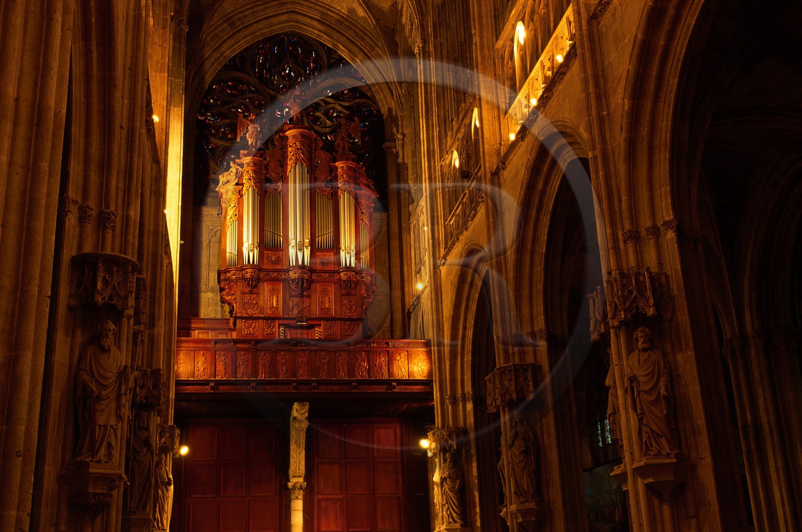 France, Eure (27), Vernon, église collégiale Notre-Dame