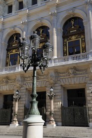 France, Paris (75), Le Théâtre national de l'Opéra-Comique aussi appelé salle Favart située place Boieldieu