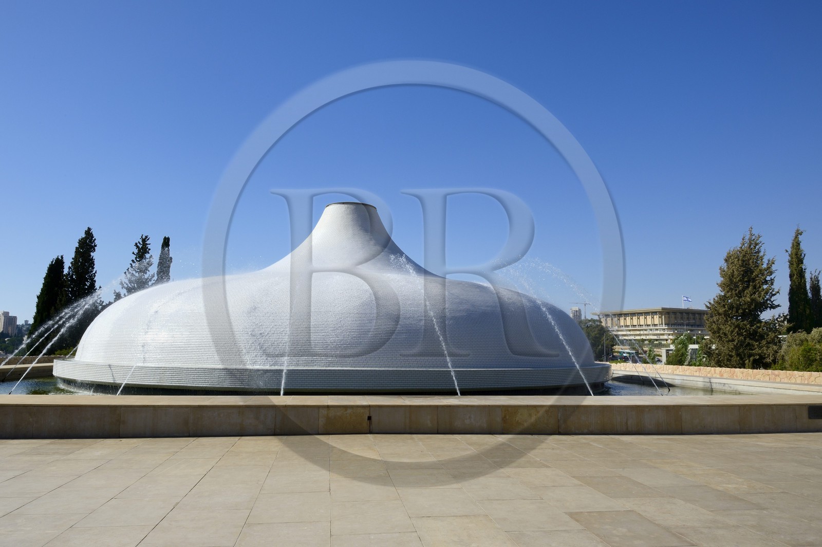 Israel, Jérusalem, quartier de Guivat Ram, musée d'Israel, Sanctuaire du Livre