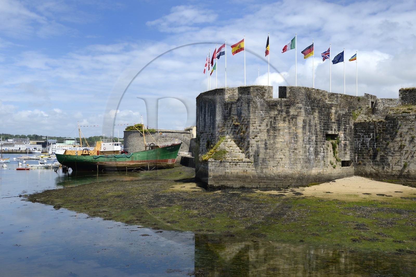 France, Finistère (29), la Cornouaille, Concarneau, la ville close