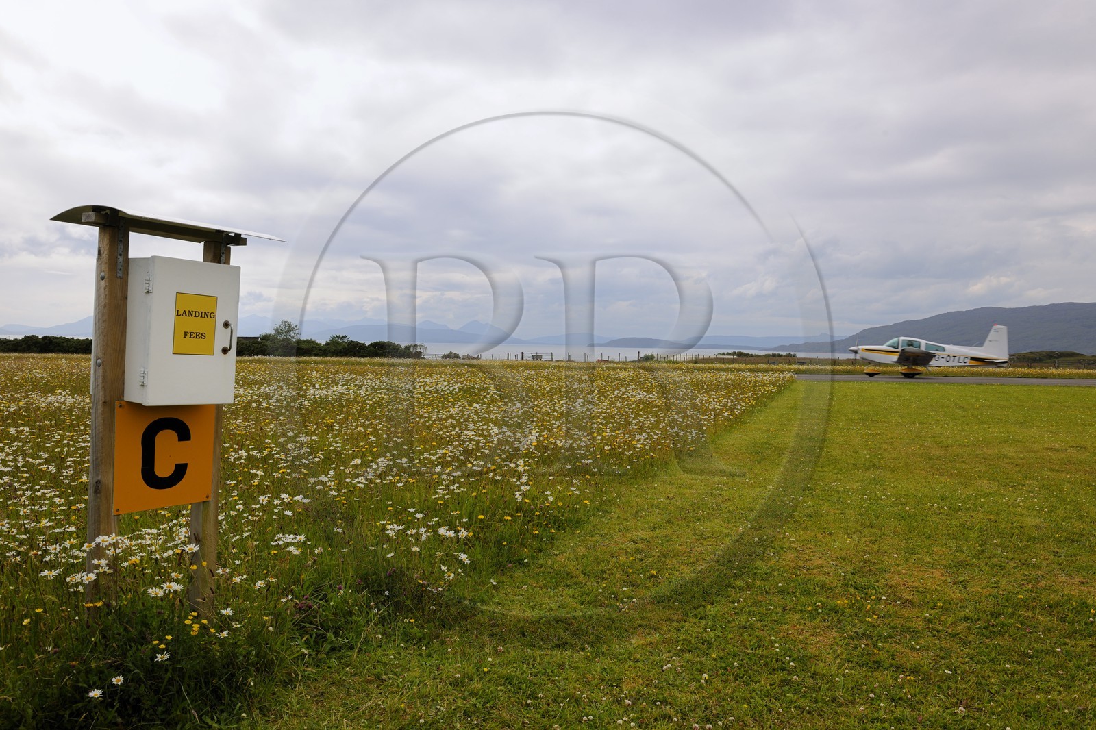 Royaume-Uni, Ecosse, Highland, Loch Carron, piste d'atterrissage de Plockton