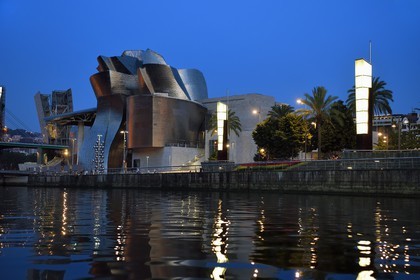 Spain, Basque Country, Biscay Province, Bilbao, the Guggenheim Museum designed by Frank Gehry