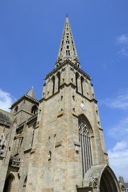 France, Cotes-d'Armor, Treguier, Saint Tugdual cathedral