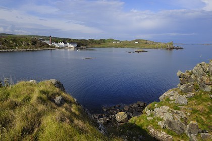 Royaume-Uni, Ecosse, Hébrides intérieures, Ile de Islay, Port Ellen, distillerie de whisky Lagavulin