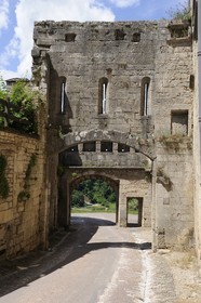France, Côte d'Or (21), Flavigny-sur-Ozerain, porte du Val