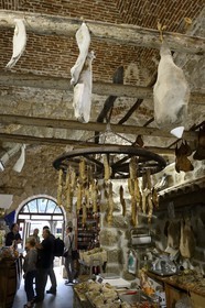 France, Corse du Sud, Sartene, La Cave Sartenaise delicatessen