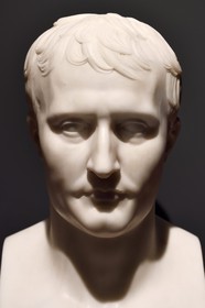 France, Corse-du-Sud (2A), Ajaccio, musée Fesch (musée des beaux-arts), buste de Napoleon 1er par Antoine Denis Chaudet