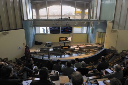 France, Herault, Sete, the fish auction market, the first fish auction computerised of France