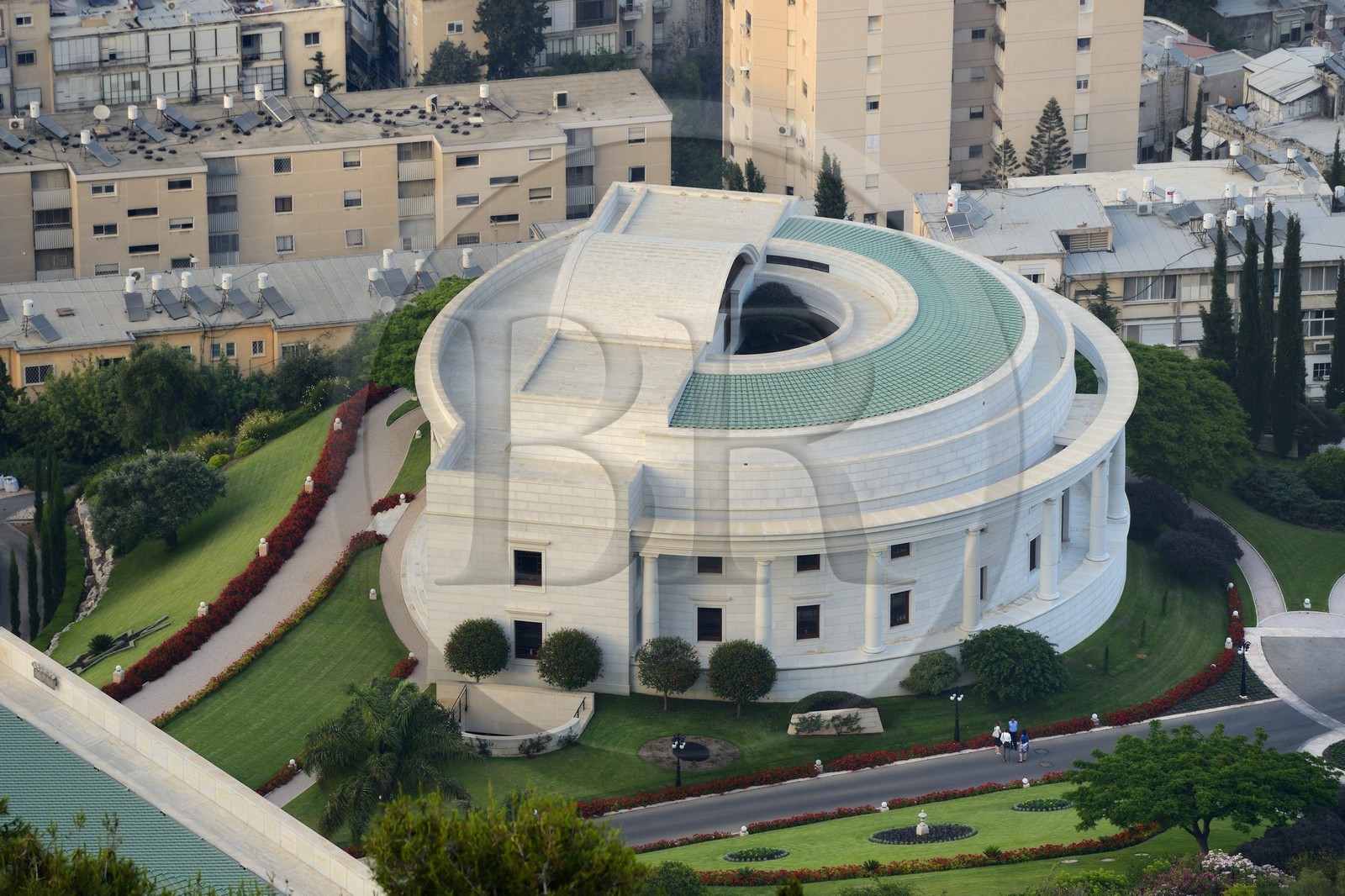 Israel, Haïfa, Bahai garden