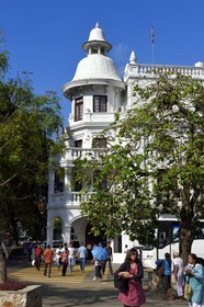 Sri Lanka, center province, Kandy, the Queen hotel dating from the colonial era