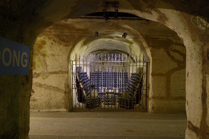 France, Marne, Reims, champagne, Pommery's wine cellars