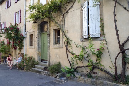 France, Vaucluse (84), Parc Naturel Regional du Luberon, Lourmarin, labellisé Les Plus Beaux Villages de France,