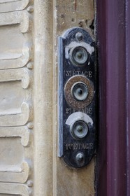 France, Herault, Beziers, the district of the Champ de Mars, birthplace of Jean Moulin on the 14th of july place