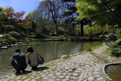 France, Hauts-de-Seine (92), Boulogne-Billancourt, le jardin japonais du musée départemental Albert-Kahn