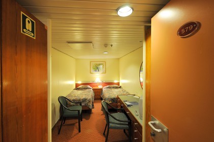 The cruise ship Princess Danae, cabin cat 3