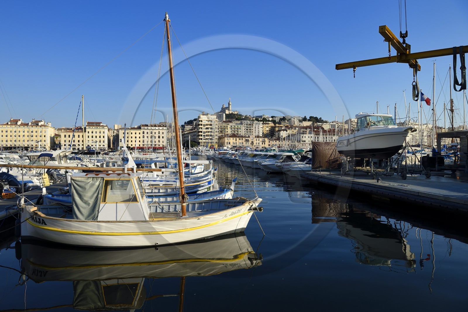 France, Bouches du Rhone, Marseille, the Vieux Port,