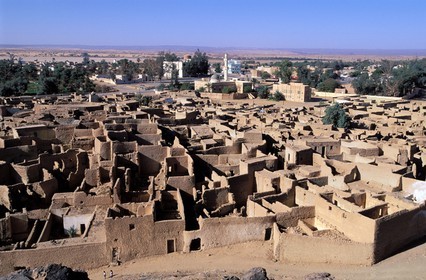 Libye, région du désert, Le Fezzan (Sahara), vieille ville (touareg) de Ghat