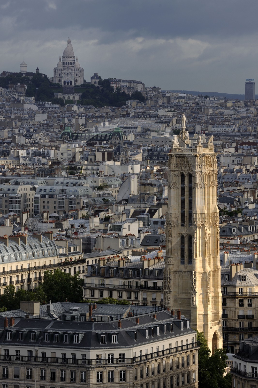 France, Paris (75), la tour Saint Jacques
