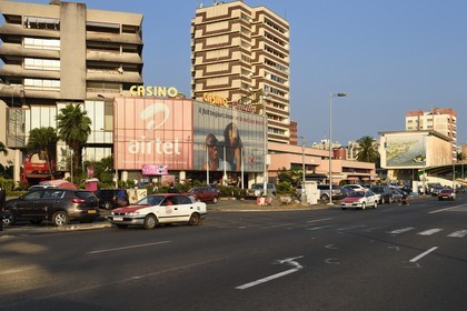 Gabon, Libreville, Boulevard de l'Indépendance on the Waterfront