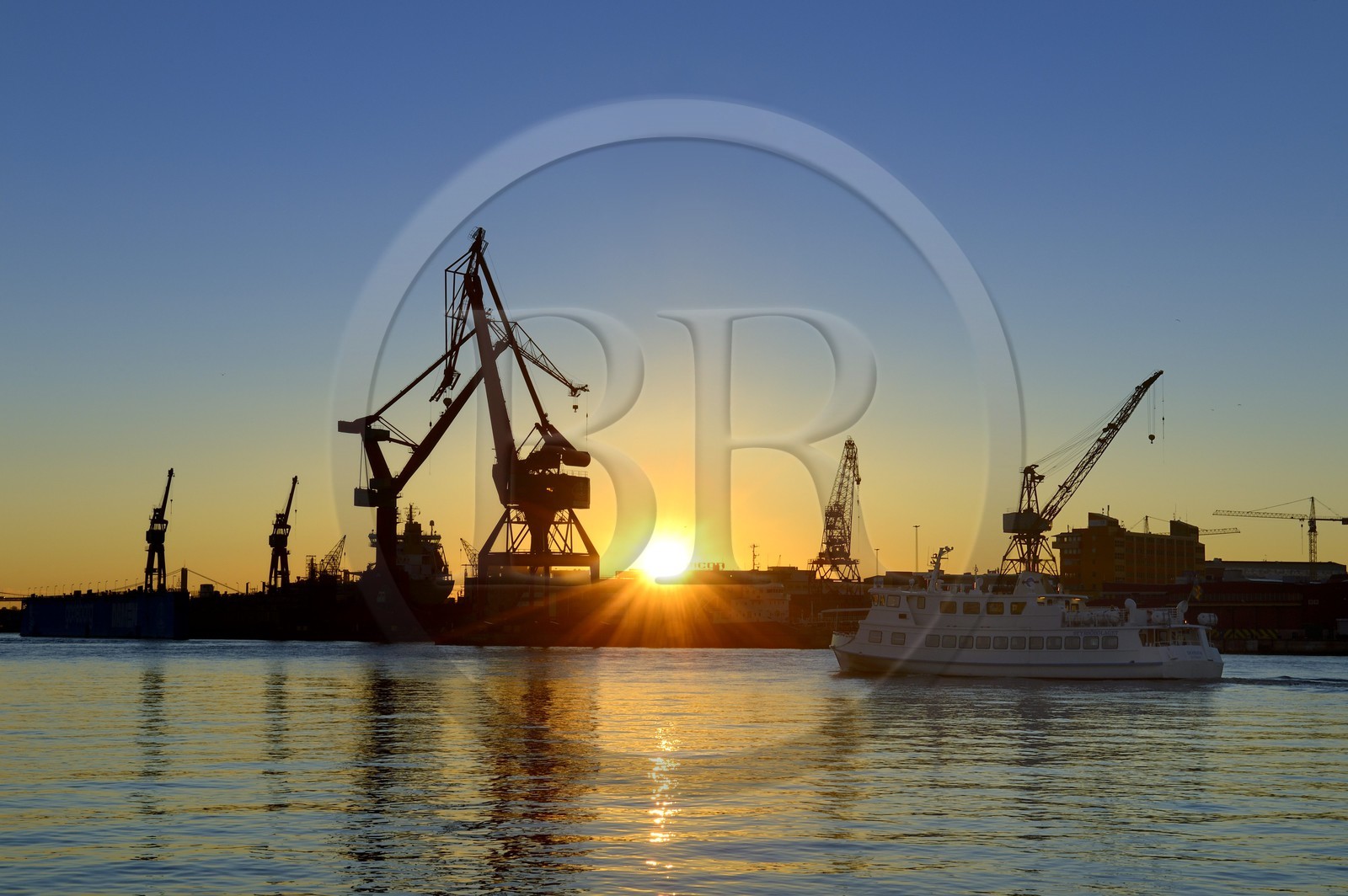 Suède, Västra Götaland, Göteborg (Gothenburg), les anciens chantiers navales de Lundbyvassen