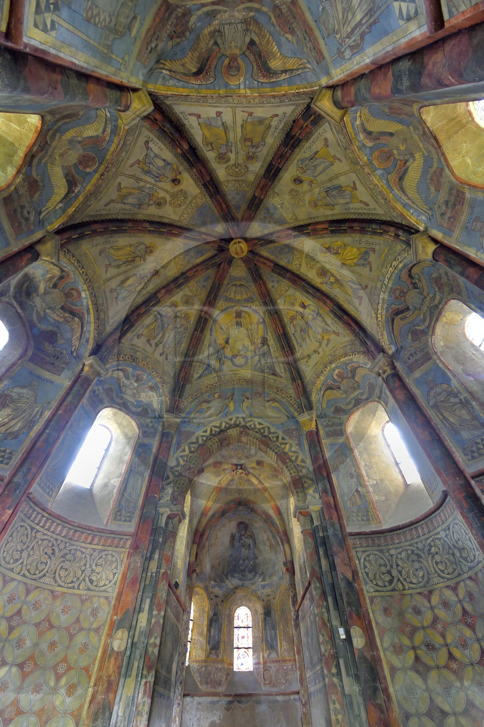 France, Moselle (57), Metz, chapelle des Templiers, église en rotonde, unique vestige d’une commanderie templière fondée au XIIe siècle