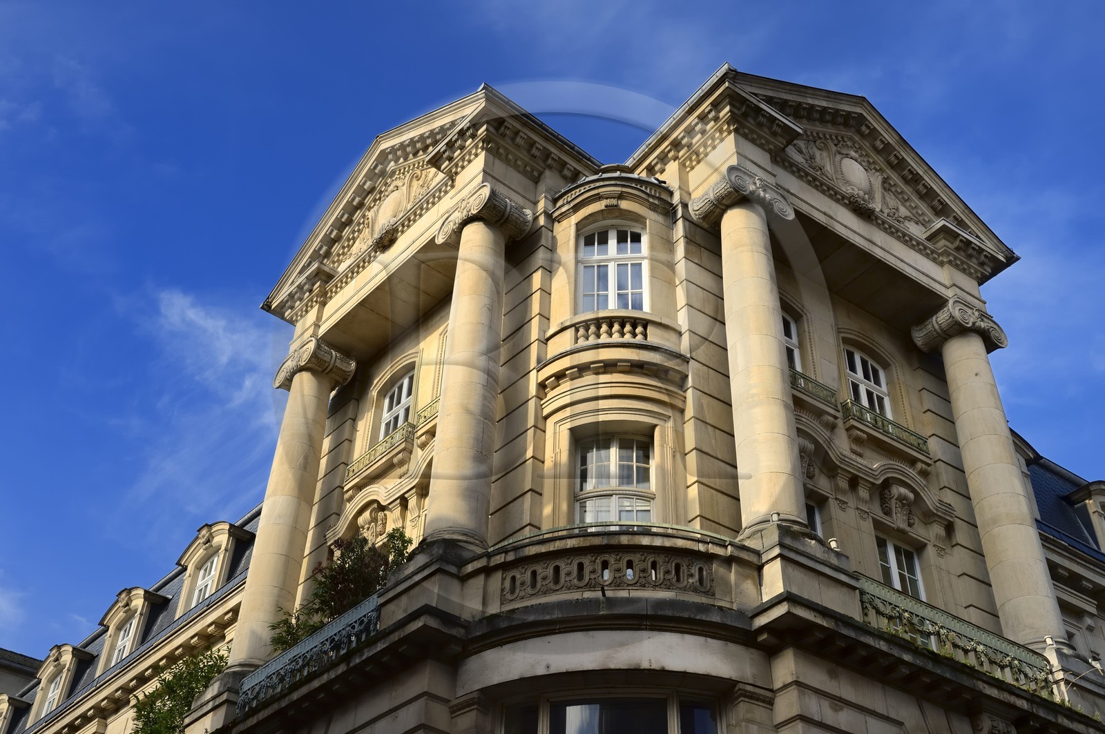 France, Moselle, Metz, former department store called Palace of silk built by the Germans in the early 20th century at the corner of rue du Palais and En Nexirue, now houses the cinema Ariel