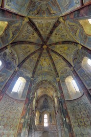 France, Moselle (57), Metz, chapelle des Templiers, église en rotonde, unique vestige d’une commanderie templière fondée au XIIe siècle