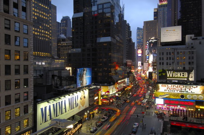 United States, New York, Manhattan, Brodway and Times Square