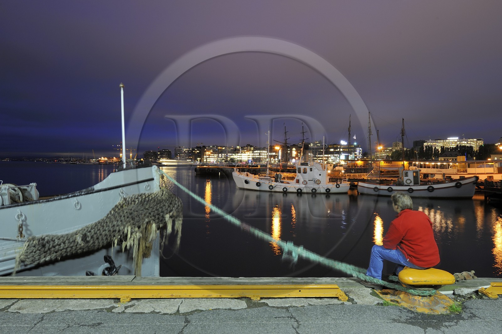 Norvège, le port d'Oslo