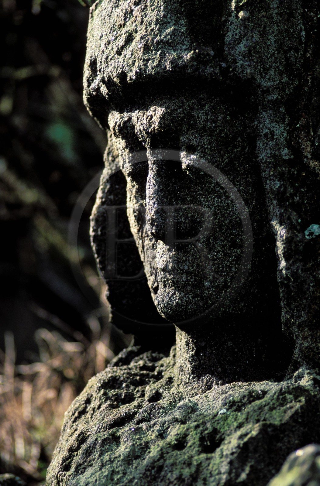 France, Ille-et-Vilaine (35), Rotheneuf, les rochers sculptés de l' abbé Fouré (entre 1870 et 1900)