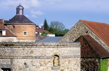 France, Marne, château d'Etoges, Hotel restaurant