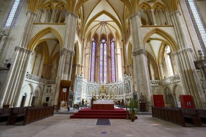 France, Meurthe-et-Moselle, Toul, Saint-Etienne cathedral, the choir and its adjoining chapels