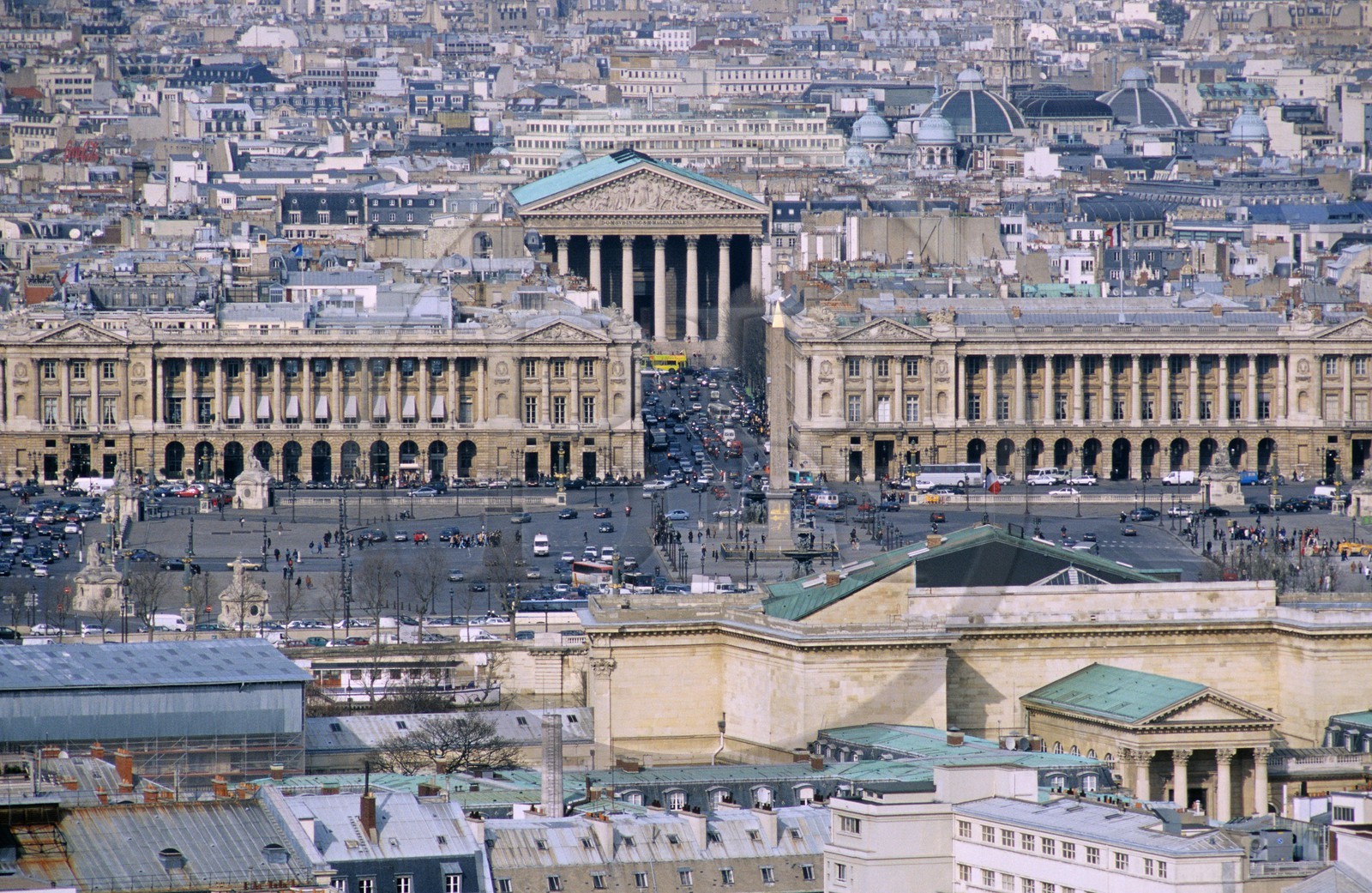 France, Paris (75), la place de la Concorde