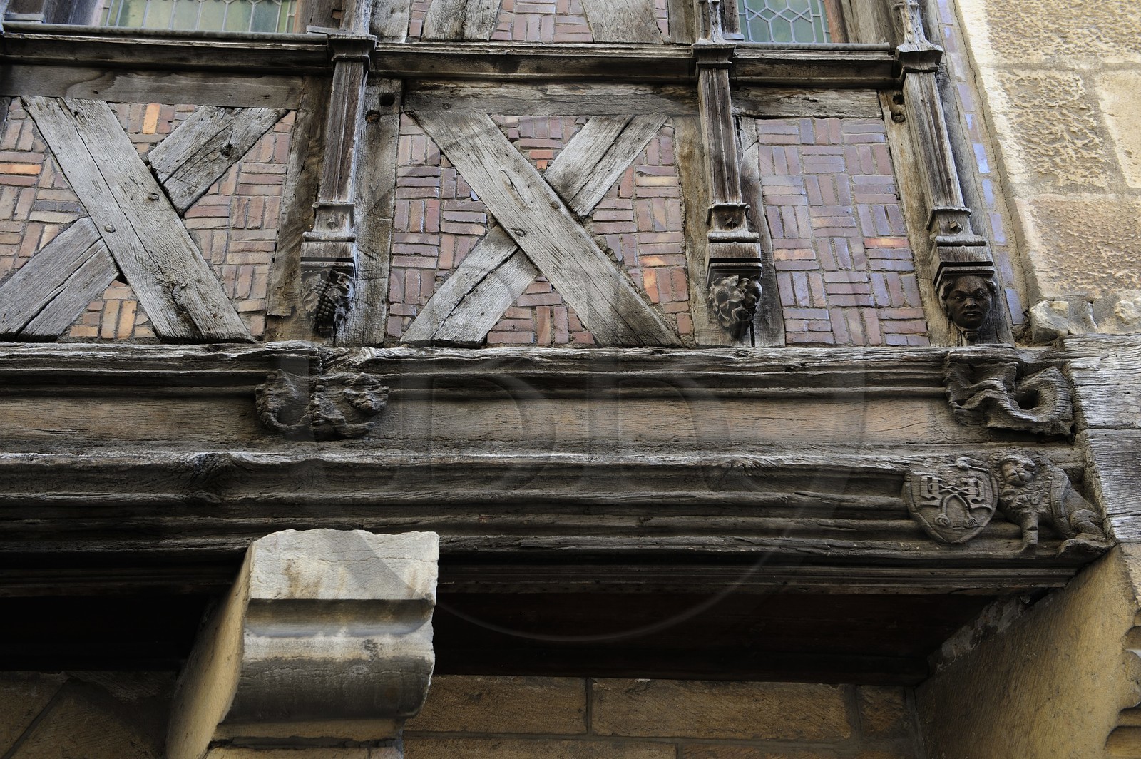 France, Côte d'Or (21), Dijon, la maison Milliere