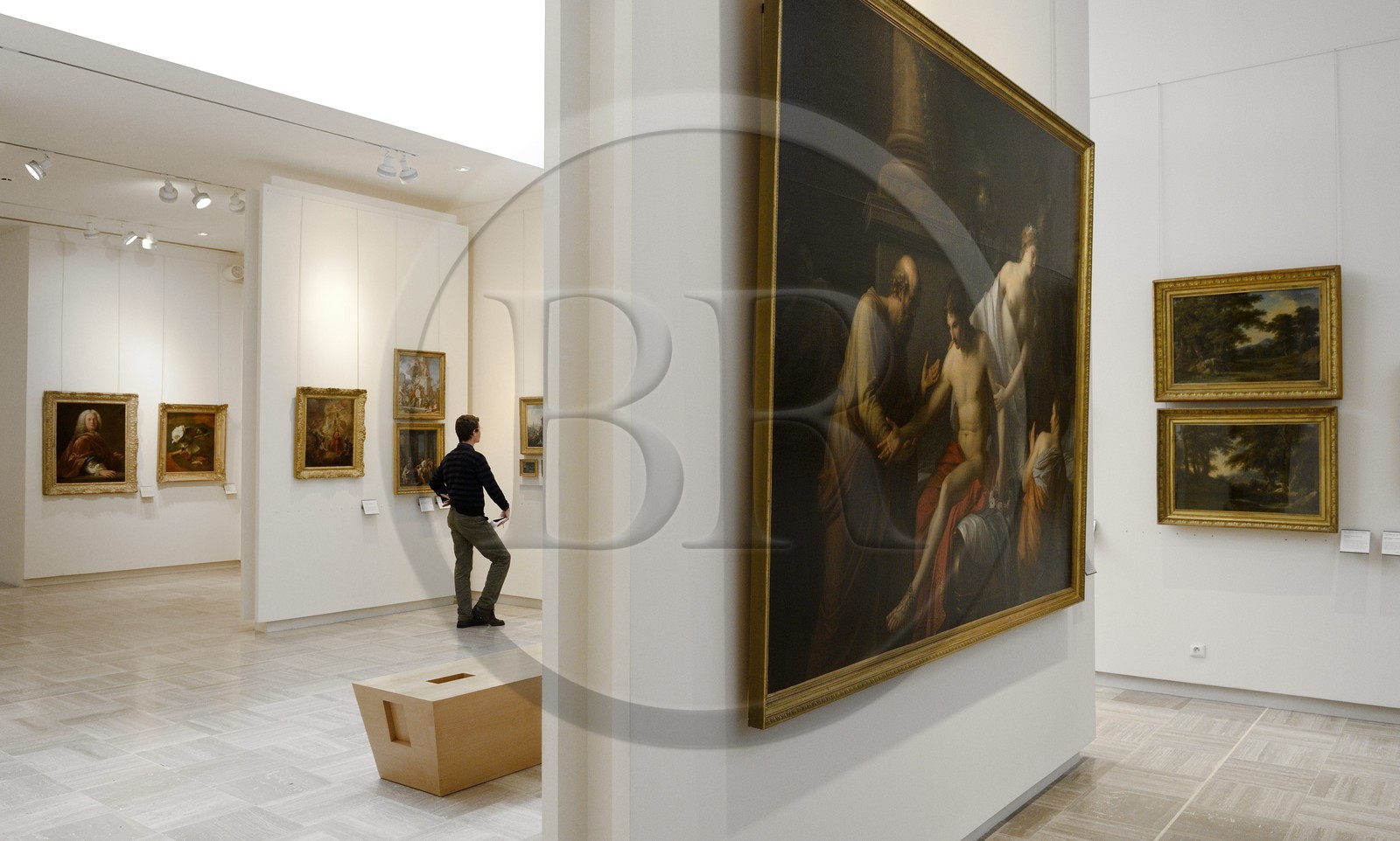 France, Finistère (29), Quimper, musée des Beaux Arts, collection de peinture francaise