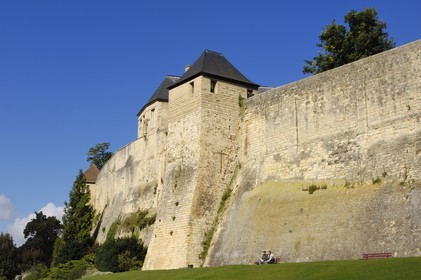 France, Calvados, Caen, the ducal castle