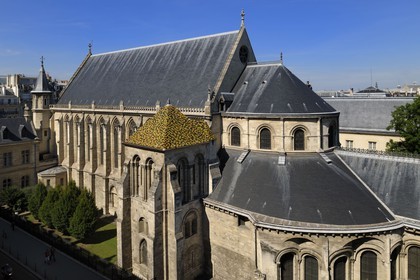 France, Paris, Musee des Arts et Metiers (Arts and Crafts museum), the Saint Martin des Champs Church