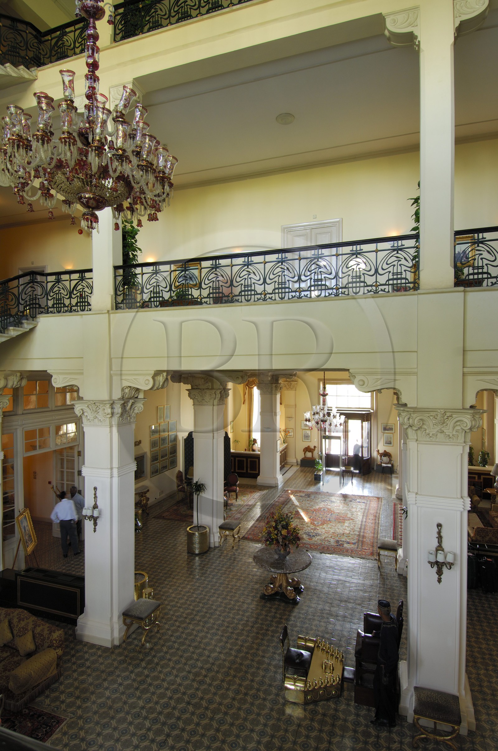 Egypt, Upper Egypt, Nile Valley, Luxor, the Old Winter Palace hotel